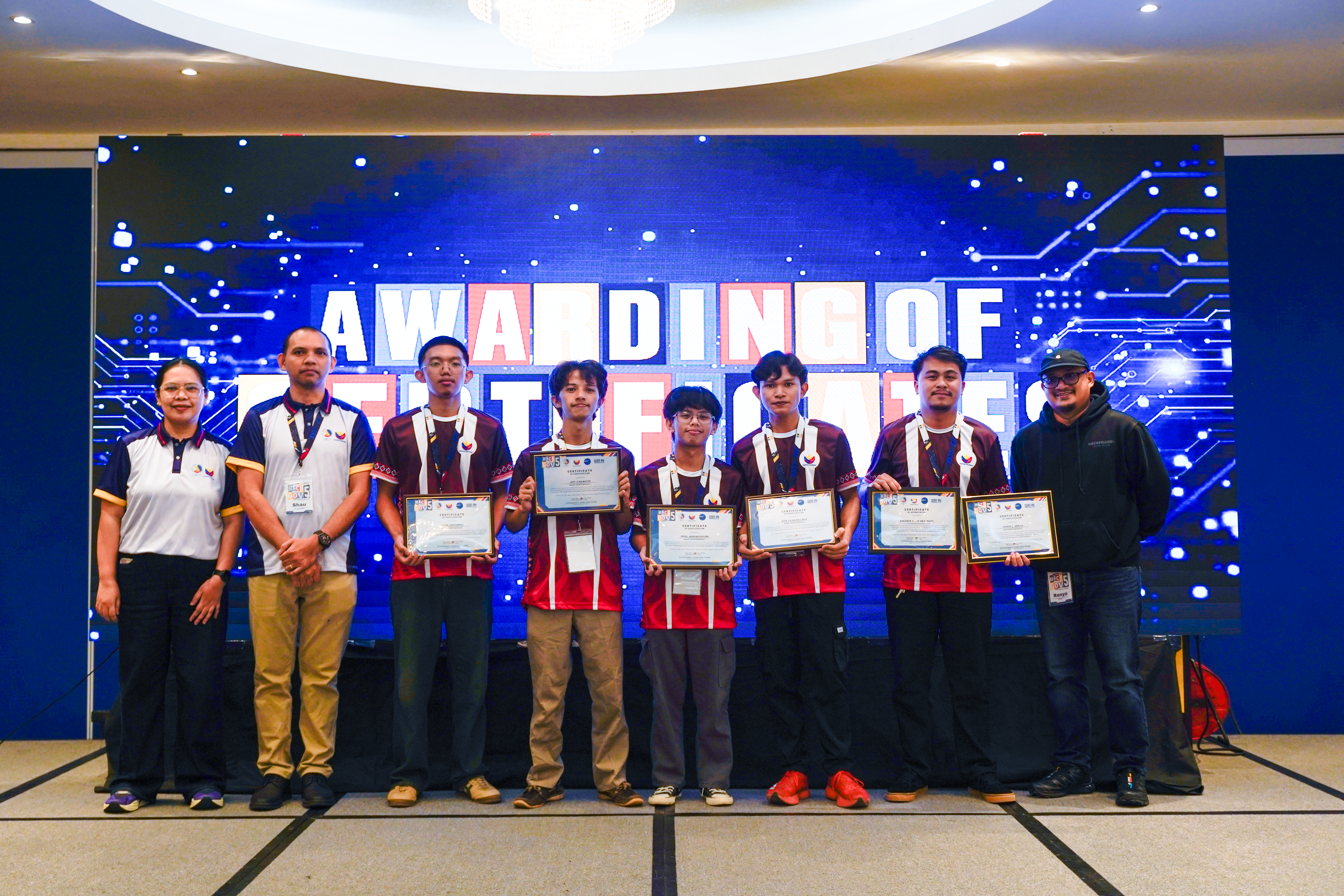 Placed Top 5 in Hack for Gov 5 badge or certificate placeholder